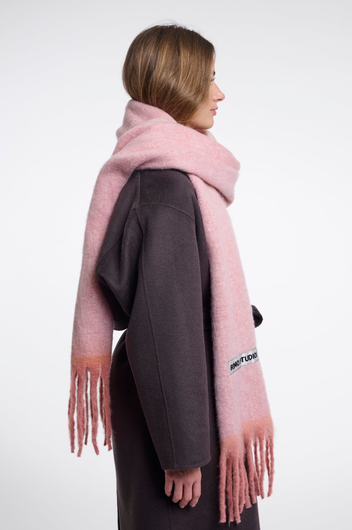 Laurette Scarf With Fringes