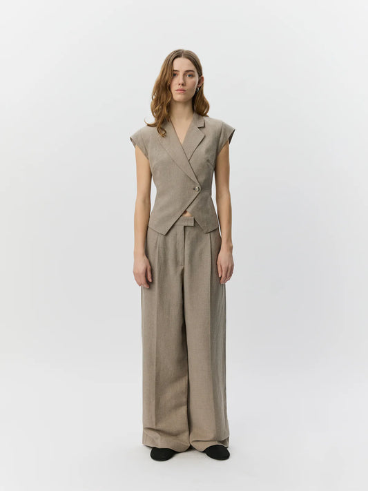 Majse Linen Mix Cap S Blazer