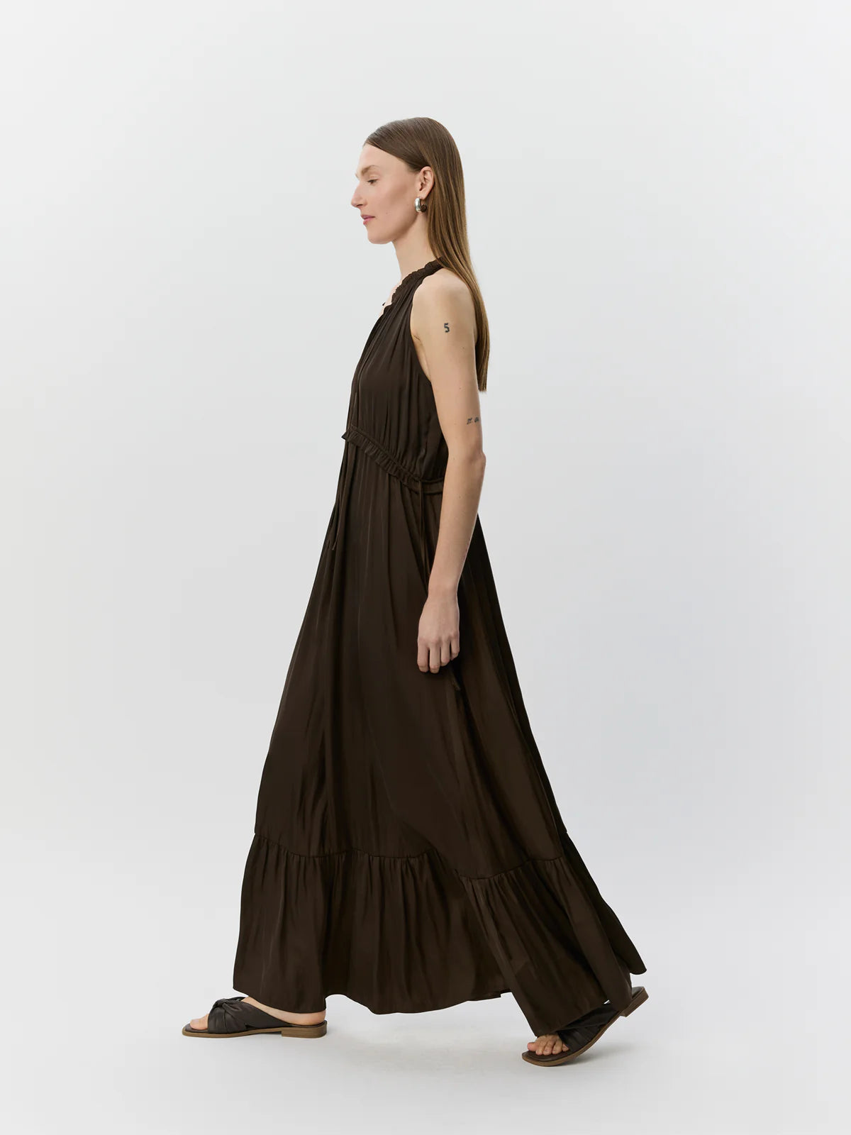 Mel Halter Neck Maxi Dress