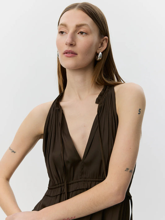Mel Halter Neck Maxi Dress