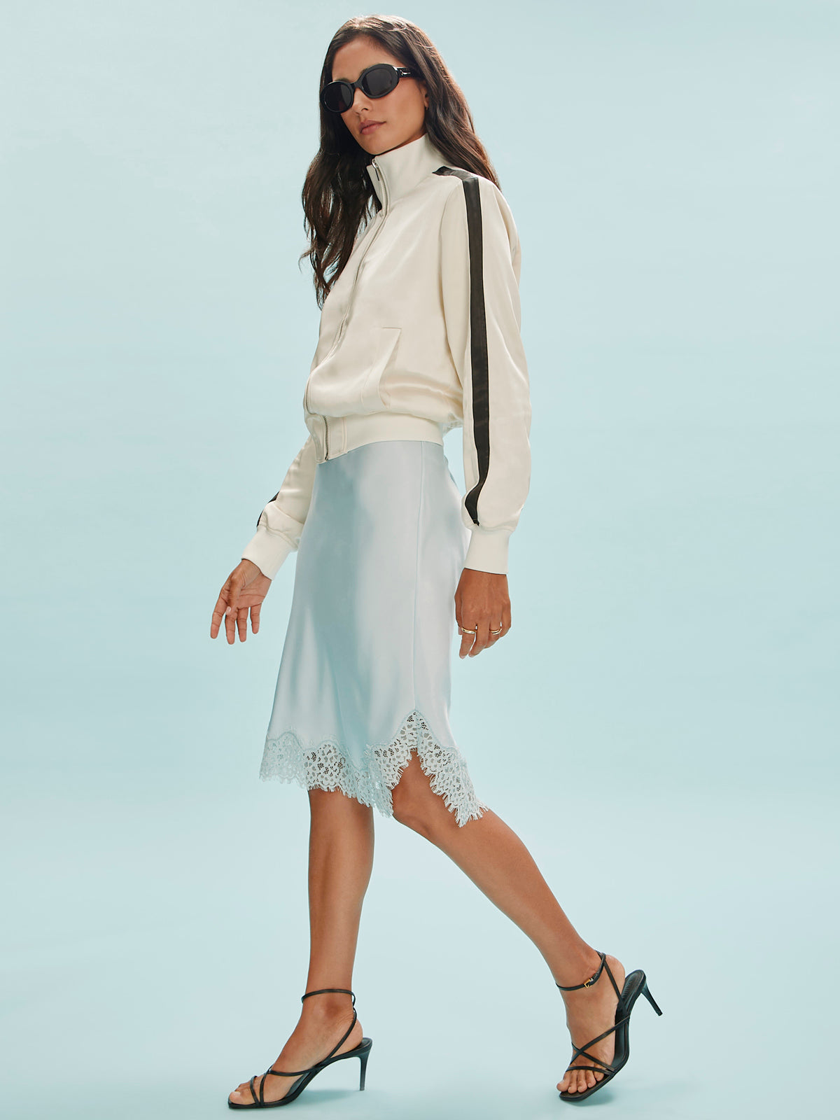 Effortless Lace Slip Skirt