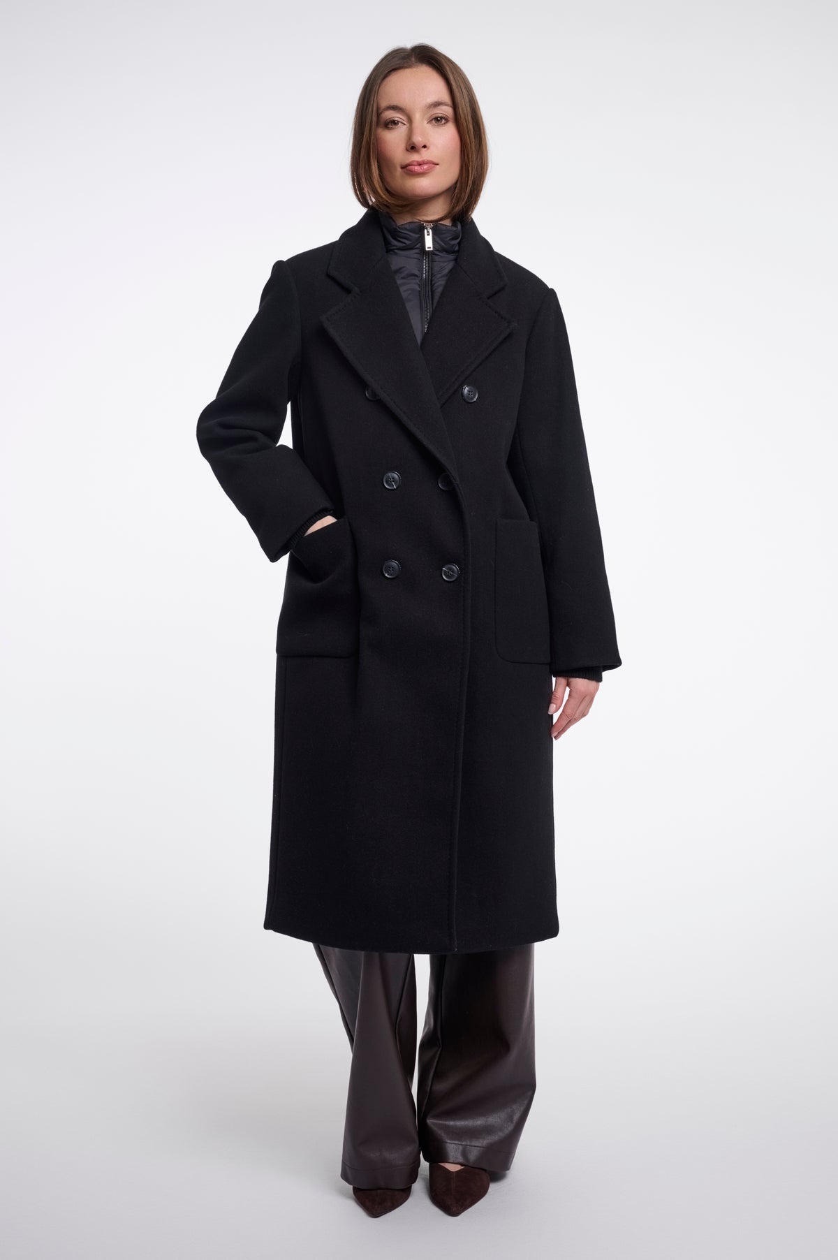 Manteau Noomi avec col amovible