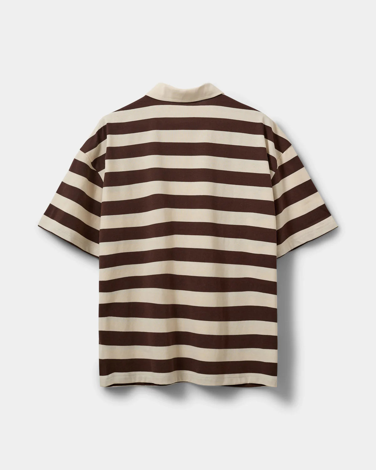 Pil Oversize Striped Polo Shirt