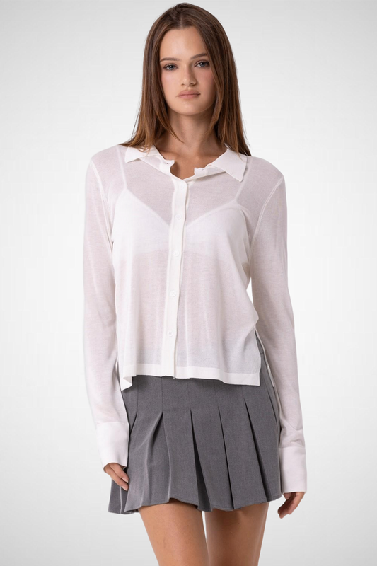 Knitted Button Down Cardigan (8261478252752)