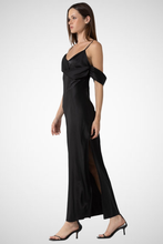 Charger l&#39;image dans la galerie, Woven Satin Cami Long Dress (8261478154448)
