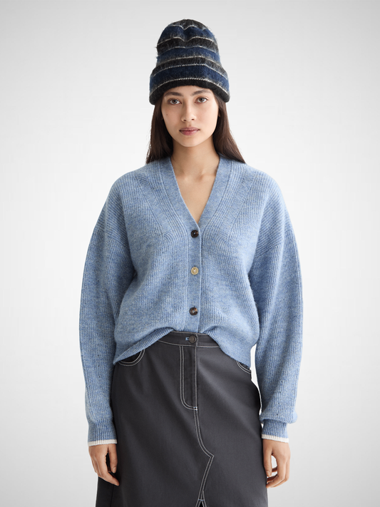 Fuzzy Relaxed Cardigan (8299649990864)
