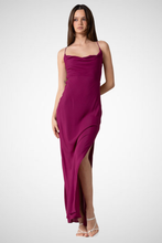 Load image into Gallery viewer, Woven Cowl Neck Backless Dress (8261478383824)
