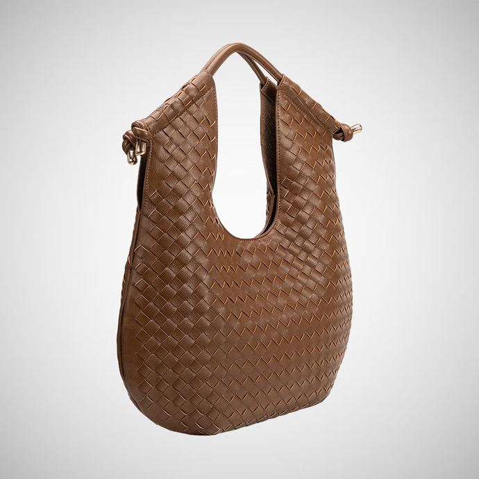 Tracy Woven Recycled Vegan Shoulder Bag (8258935390416)