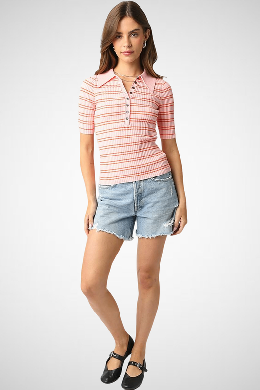 Ina Stripe Top (8261384208592)