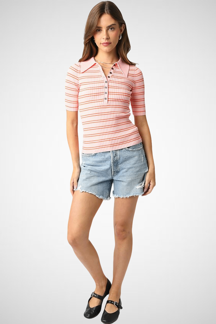 Ina Stripe Top (8261384208592)
