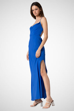 Load image into Gallery viewer, Woven Cowl Neck Backless Dress (8261478383824)
