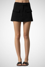 Load image into Gallery viewer, Woven Front Pocket Mini Skirt (8261478285520)
