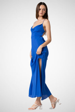 Load image into Gallery viewer, Woven Cowl Neck Backless Dress (8261478383824)
