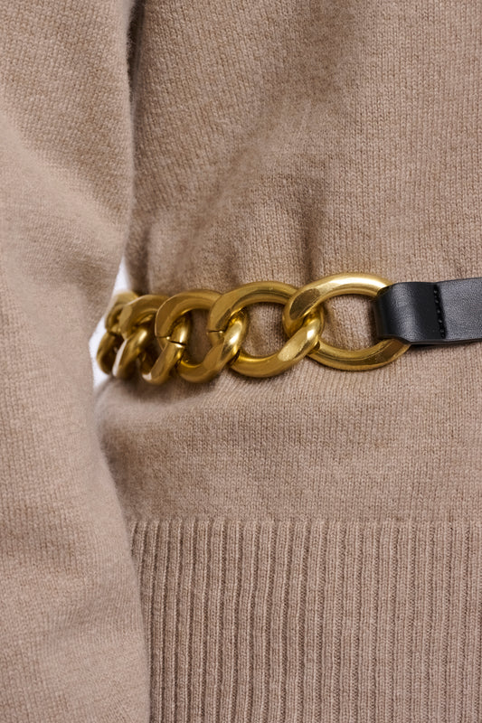 Pixie Belt With Metal Chain