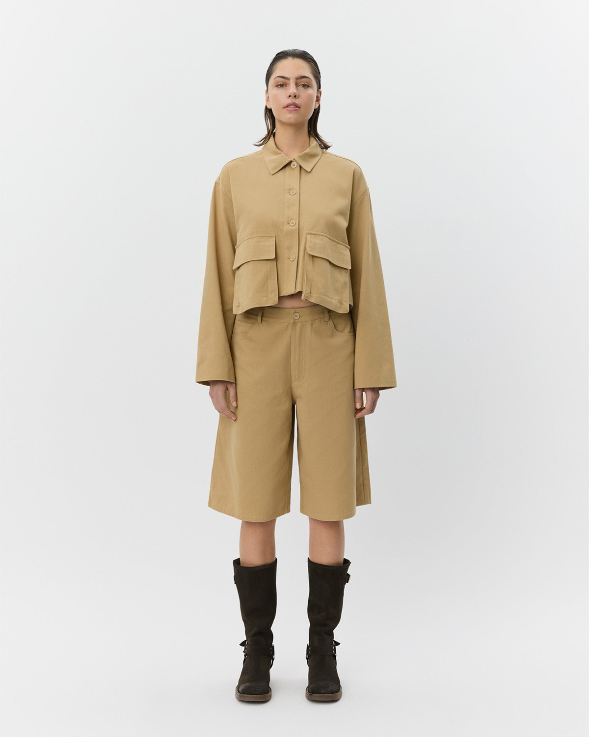 Lark Short Shirt Jacket