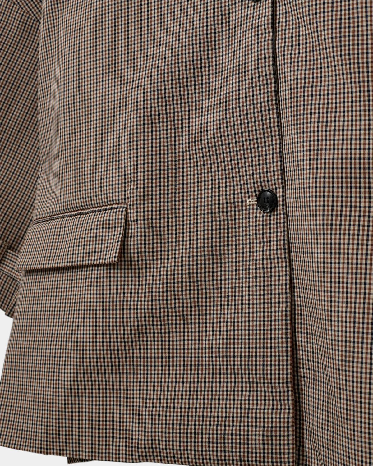 Selina Oversize Check Jacket