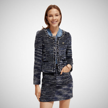 Load image into Gallery viewer, Tweed Blazer With Decorative Tapes (7924882178256)
