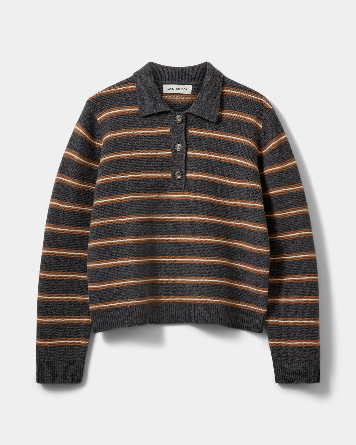 Stormasw Striped Knit Polo