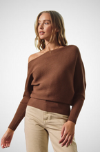 Load image into Gallery viewer, Slightly One Shoulder Off Sweater (8229667897552)
