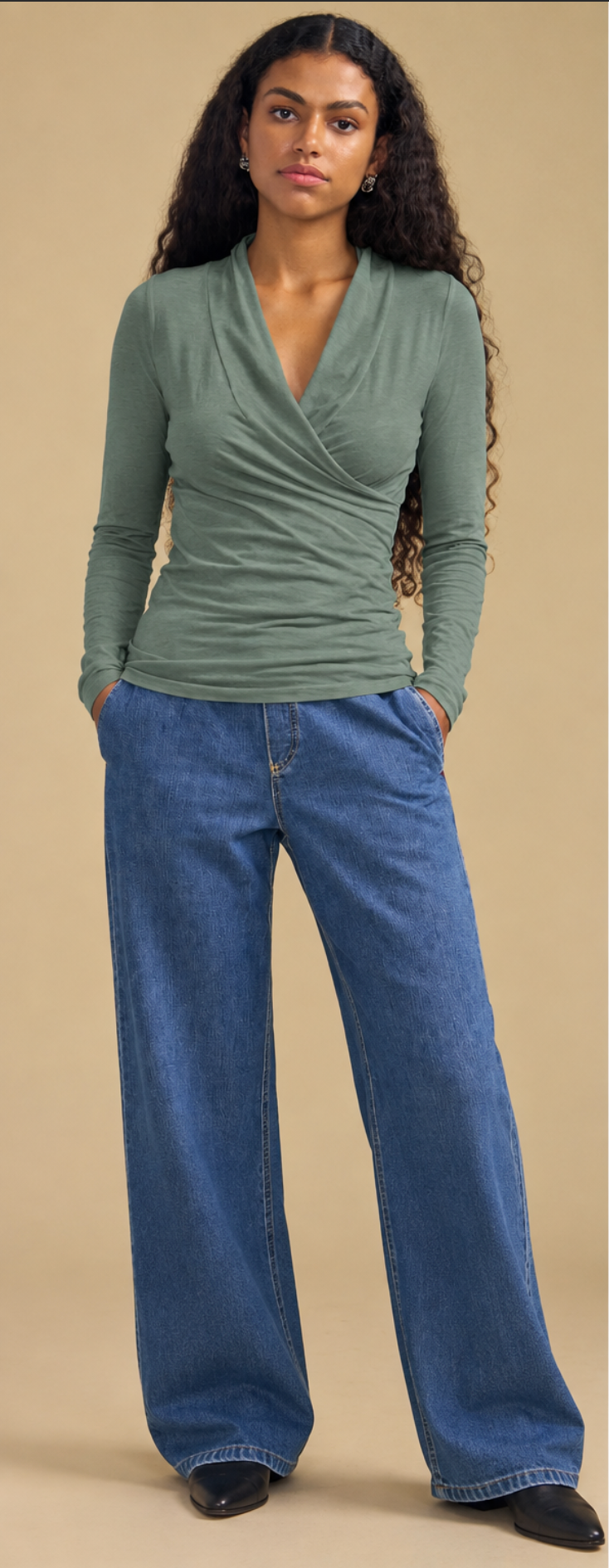 Gauzy Whisper Classics Top
