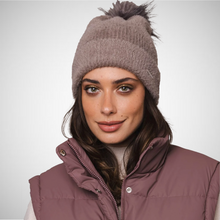 Load image into Gallery viewer, Beanie With Pompom (7952642539728)
