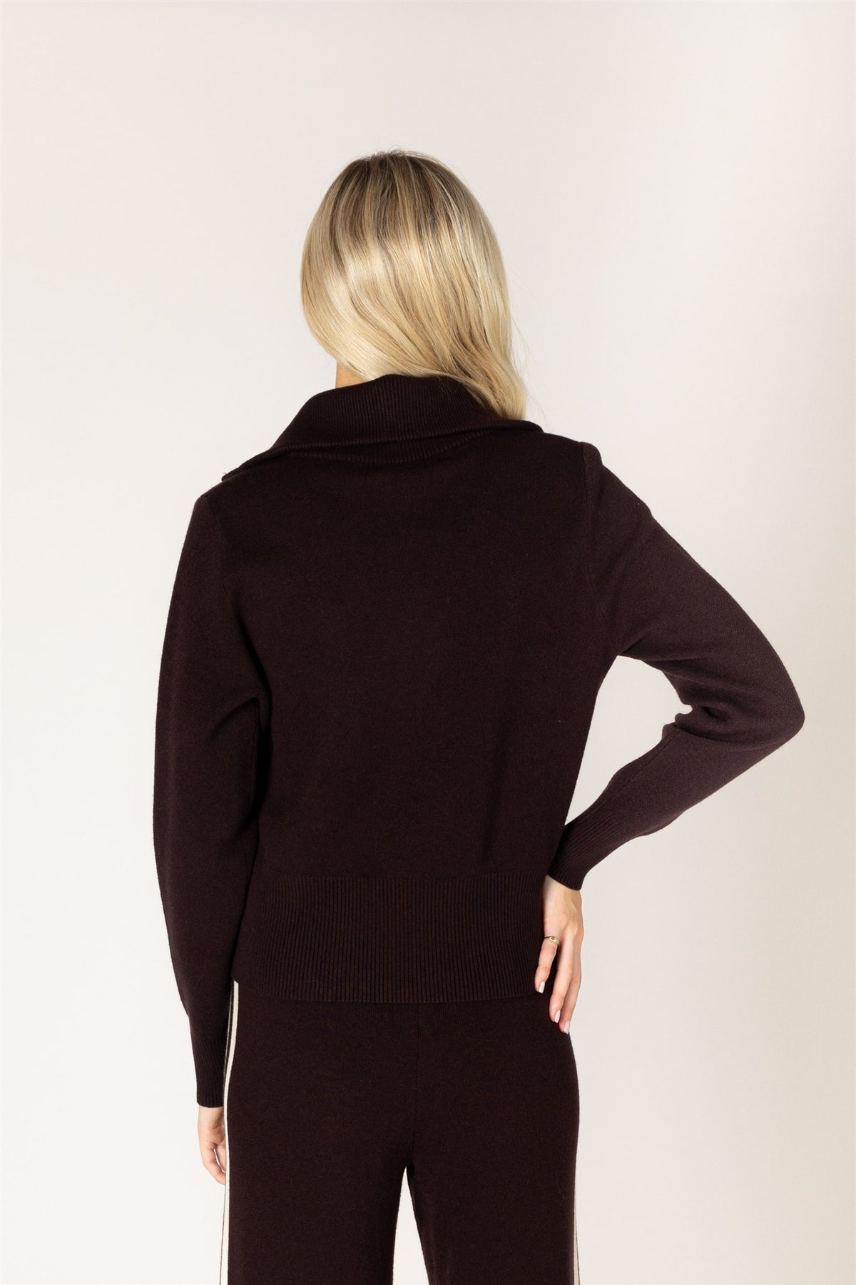 Essentials Zip Cardi