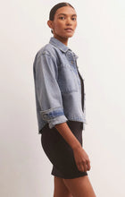 Load image into Gallery viewer, Cropped Denim Jacket (7921761779920)
