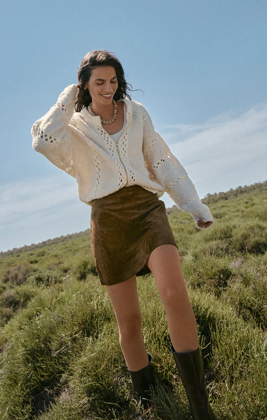 Ciera Suede Mini Skirt (8349344301264)