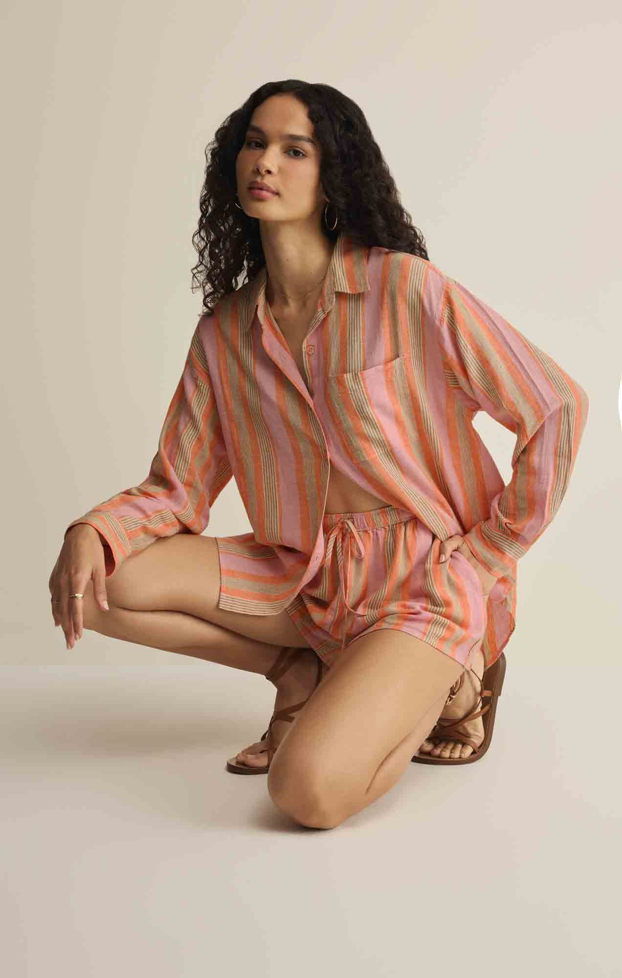 The Perfect Striped Short