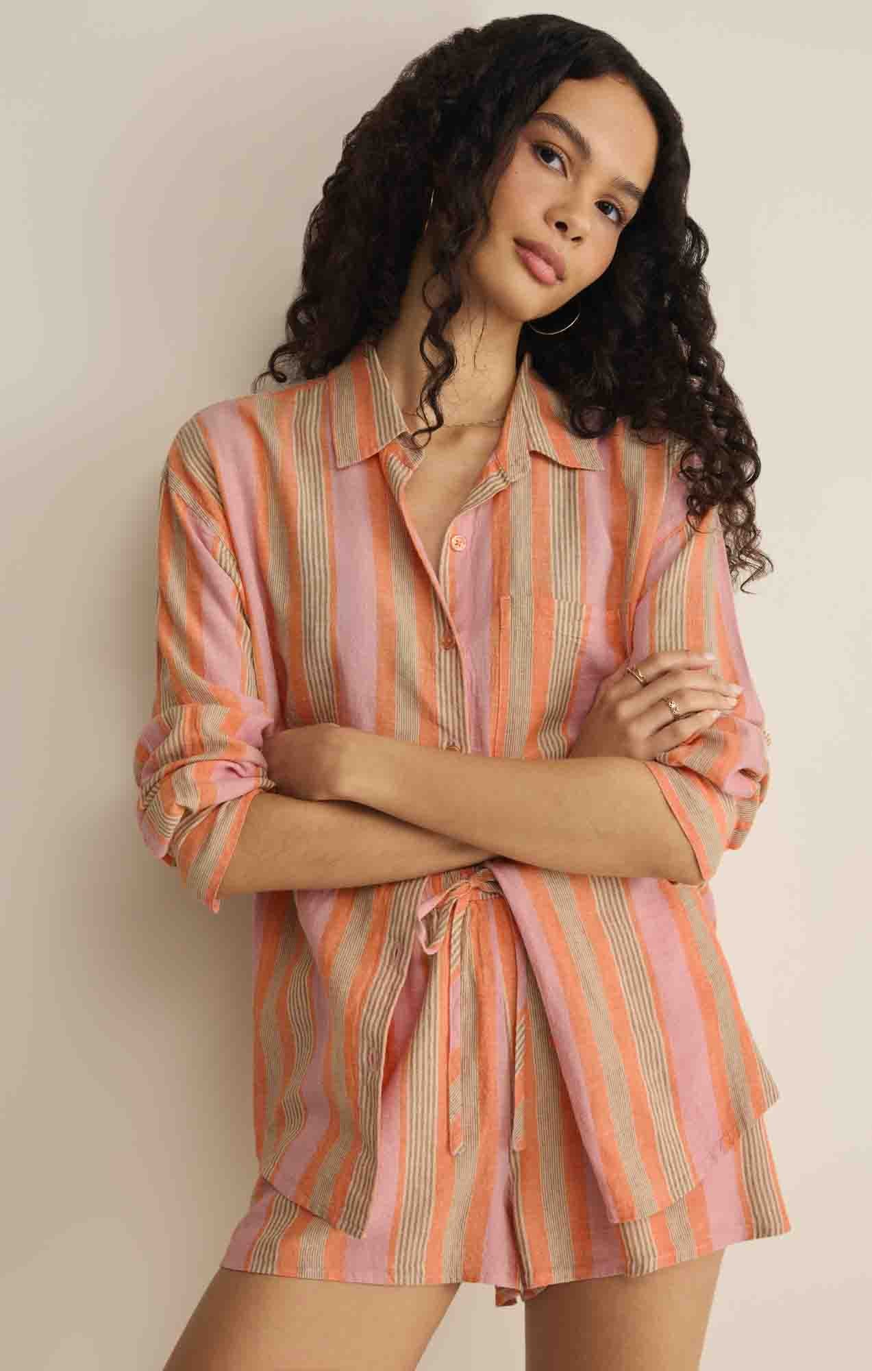 The Perfect Striped Short