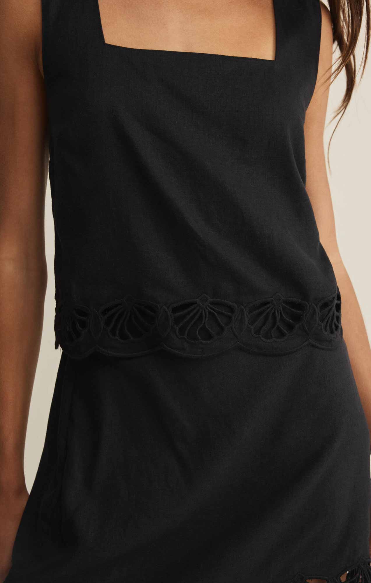 Charlene Embroidery Top