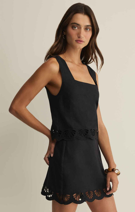 Charlene Embroidery Top