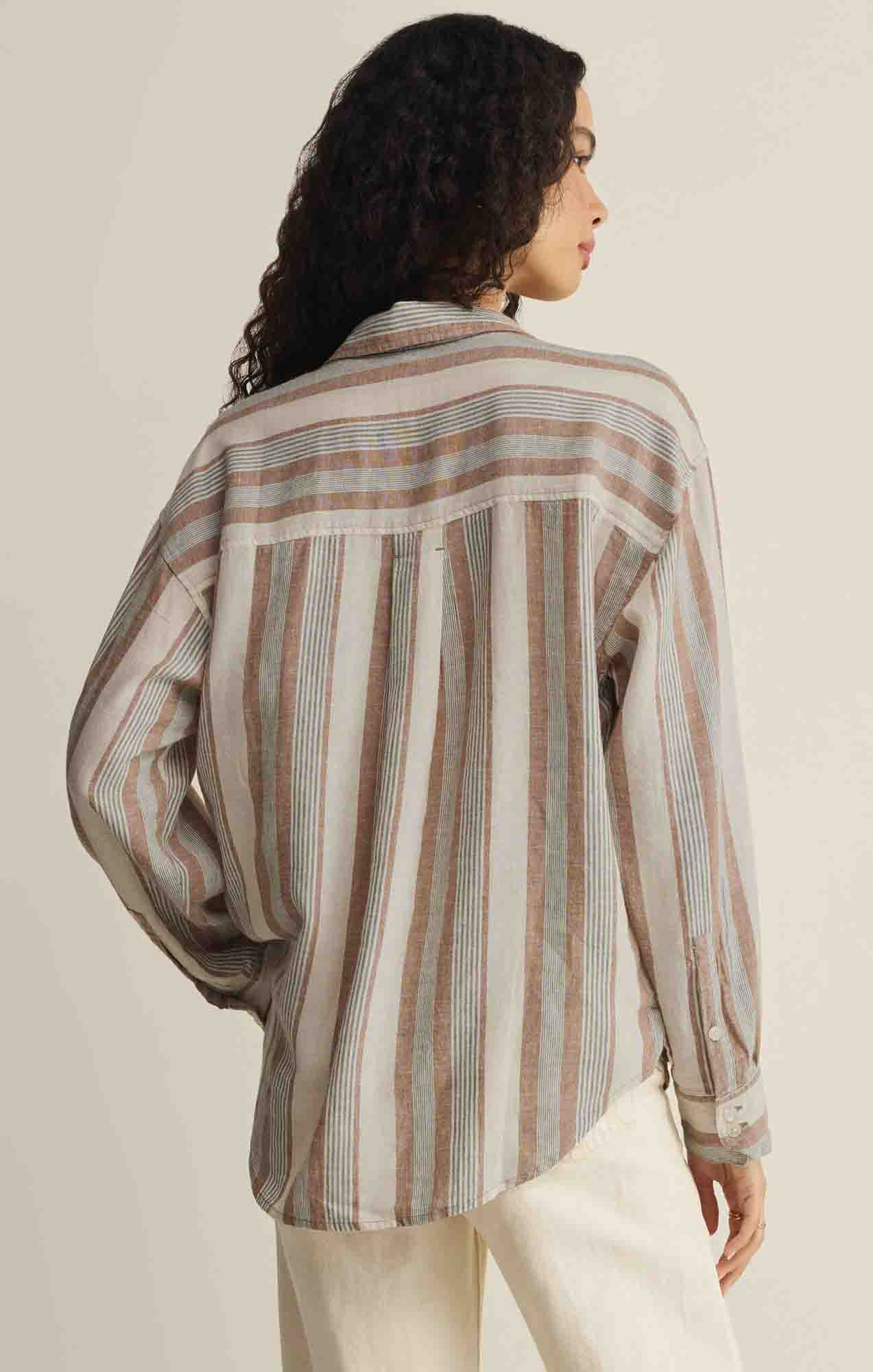 The Perfect Striped Button Up