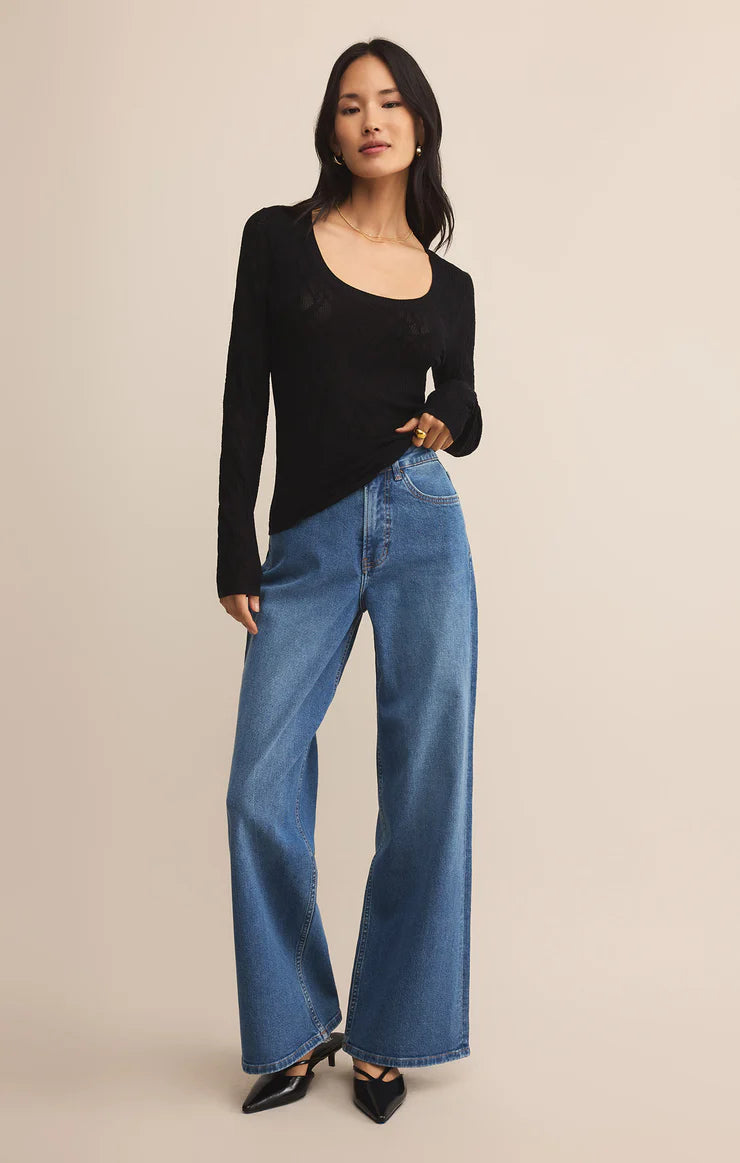 Tibi Scoop Mesh Sweater (8349344891088)