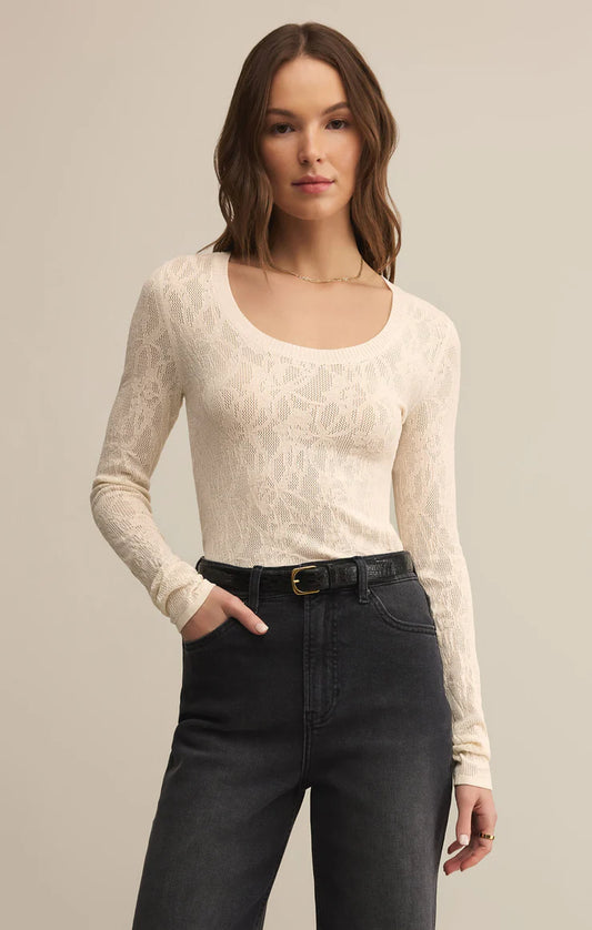 Tibi Scoop Mesh Sweater (8349344891088)