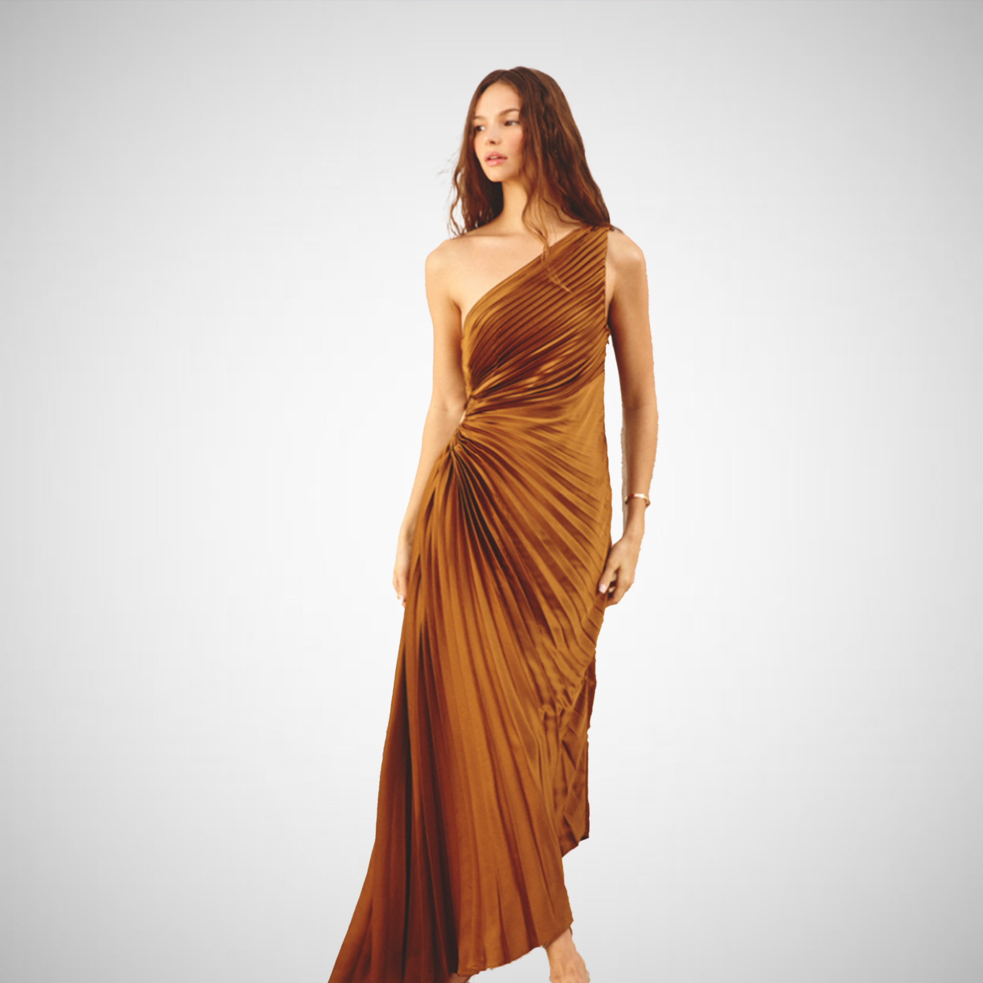 olympia asymmetrical maxi dress L I V D Plus Size Louella Asymmetrical Maxi Dress