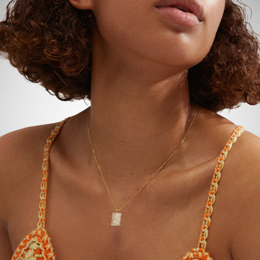 Necklace: Be Crystal Necklace (7882887561424)