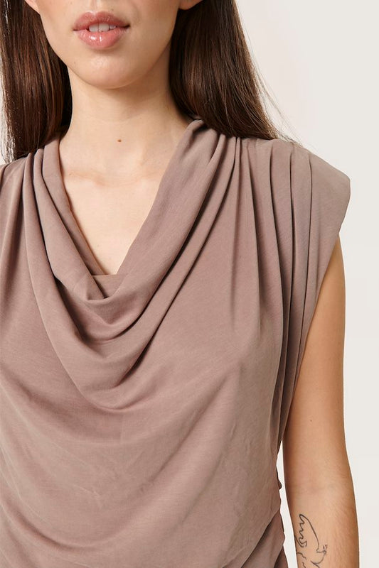 Columbine Drape Dress (7892125679824)