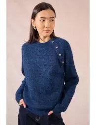 Knitted Button Sweater (8345880527056)