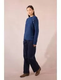 Knitted Button Sweater (8345880527056)