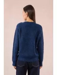 Knitted Button Sweater (8345880527056)