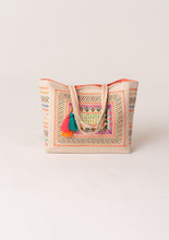 Load image into Gallery viewer, Bohemian Embroidered Multi Color Tote Bag (7915275452624)
