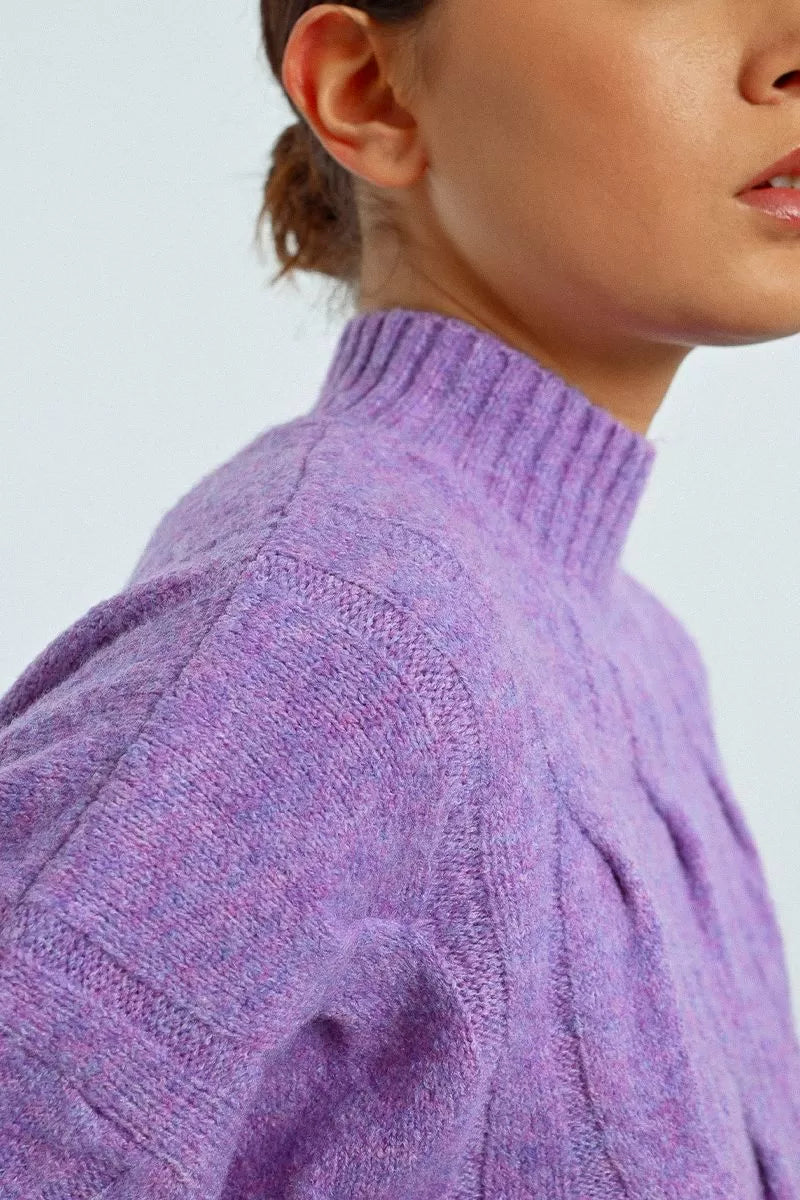 Cable Knit Sweater (8345880854736)