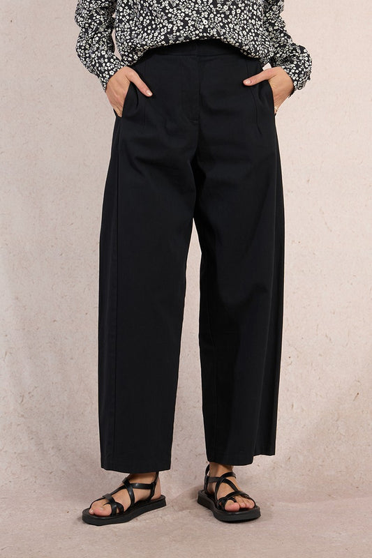Cotton Trousers, Barrel Cut