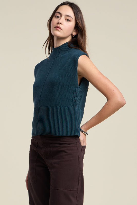 Pull en coton et cachemire