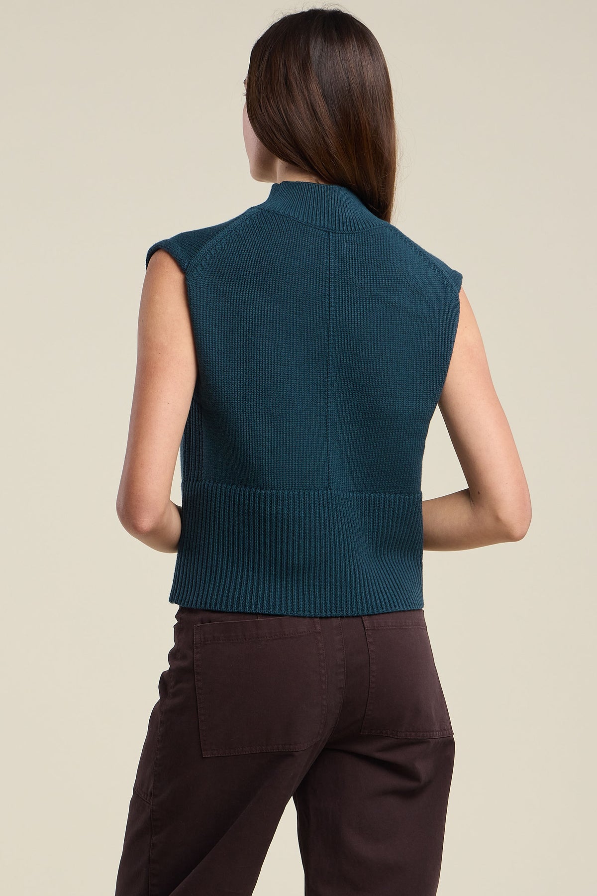 Pull en coton et cachemire