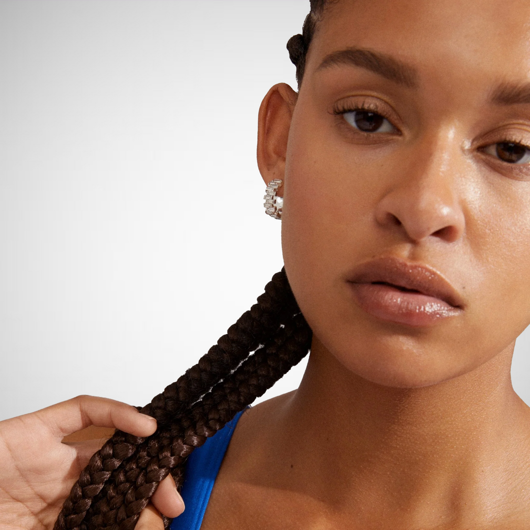 Earrings: Crystal Hoops (7882876649680)