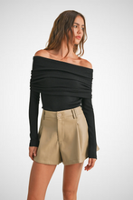 Load image into Gallery viewer, Off Shoulder Sweater Top (8229683003600)

