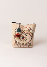 Load image into Gallery viewer, Bohemian Beaded Evil Eye Tote Bag (7915276173520)
