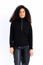 Load image into Gallery viewer, High Neck Buttoned Sweater (7963309965520)
